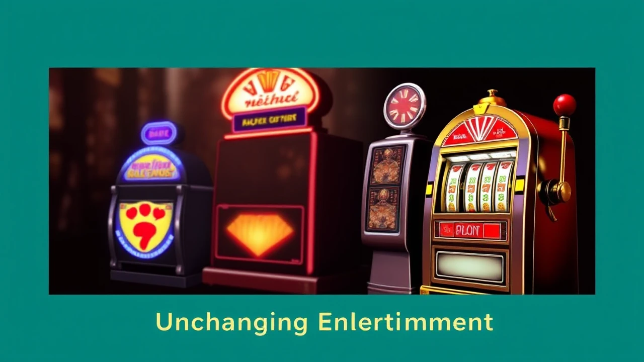 The Charm of Vintage Vegas-Style Slot Games: Unchanging Entertainment